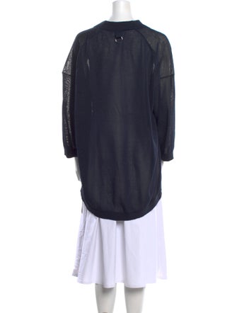 Tibi V-Neck Long Sleeve Tunic