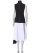 Tibi Mock Neck Sleeveless Tunic