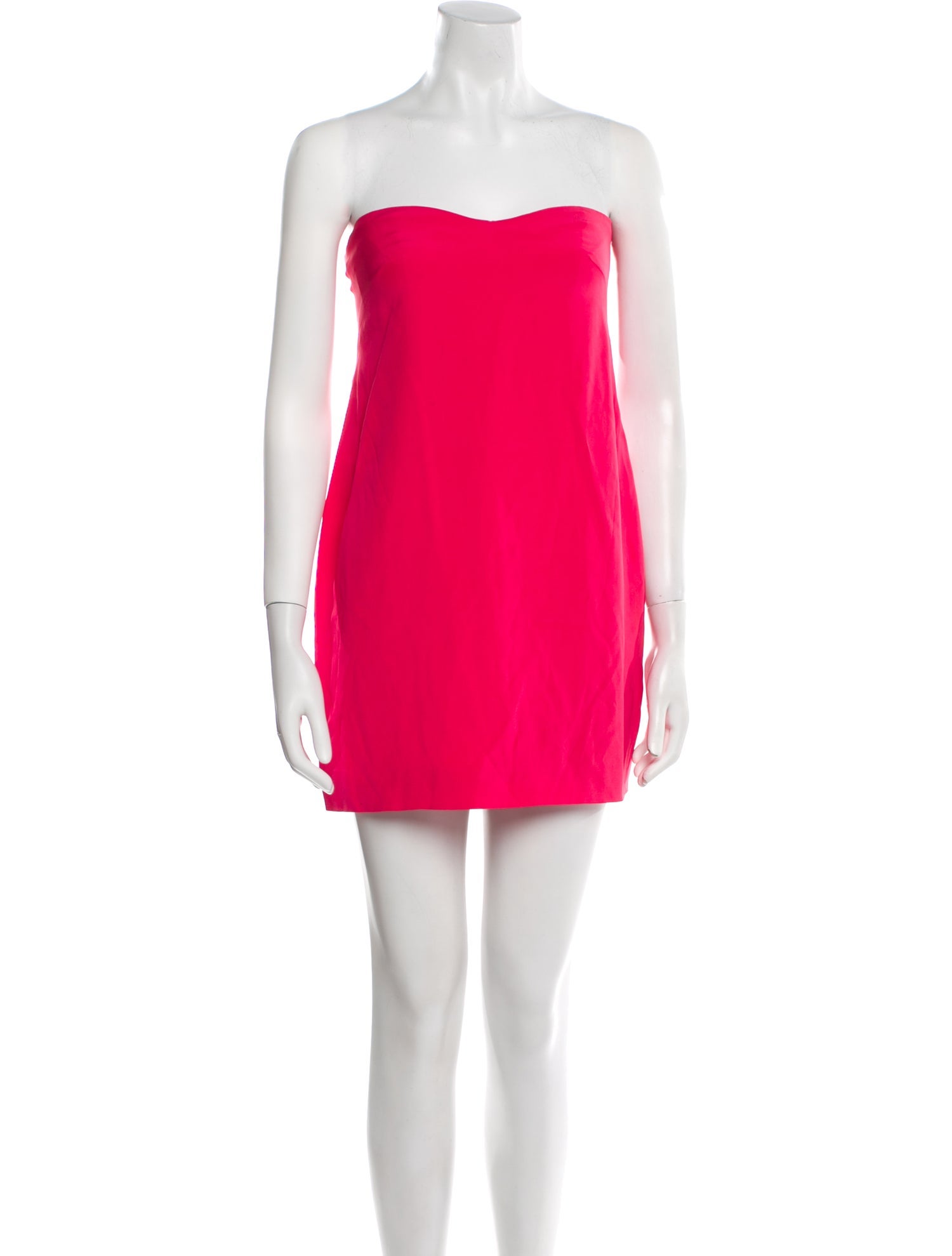 Tibi Strapless Mini Dress