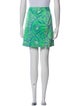 Tibi Printed Mini Skirt