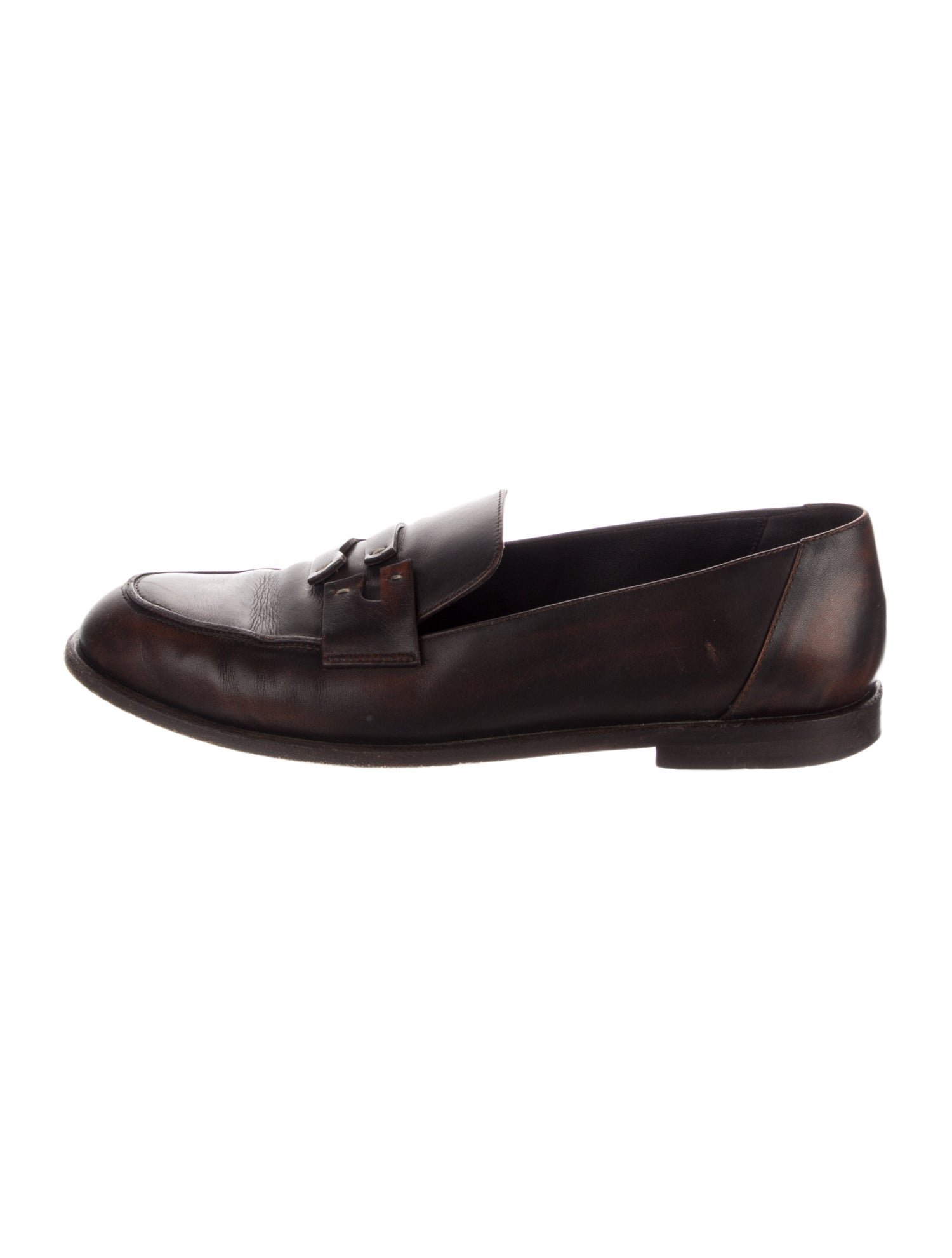 Tibi Leather Loafers