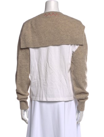 Tibi Wool Crew Neck Sweatshirt