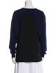 Tibi Merino Wool Crew Neck Sweatshirt