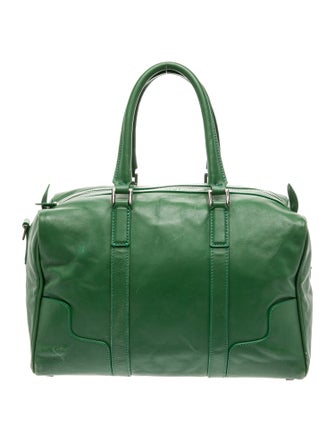 Tibi Leather Top Handle Bag