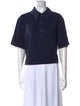 Tibi Short Sleeve Polo