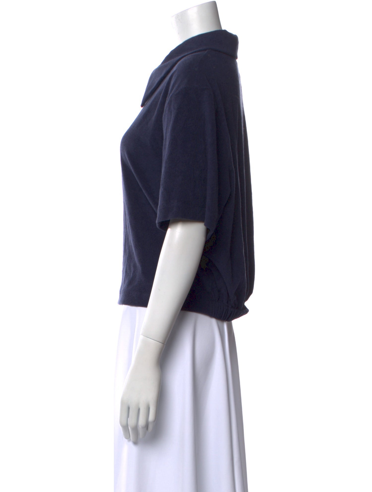 Tibi Short Sleeve Polo