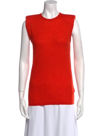 Tibi Wool Crew Neck Sweater