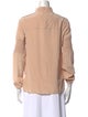 Tibi Silk Mock Neck Sweatshirt