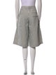 Tibi Striped Knee-Length Shorts