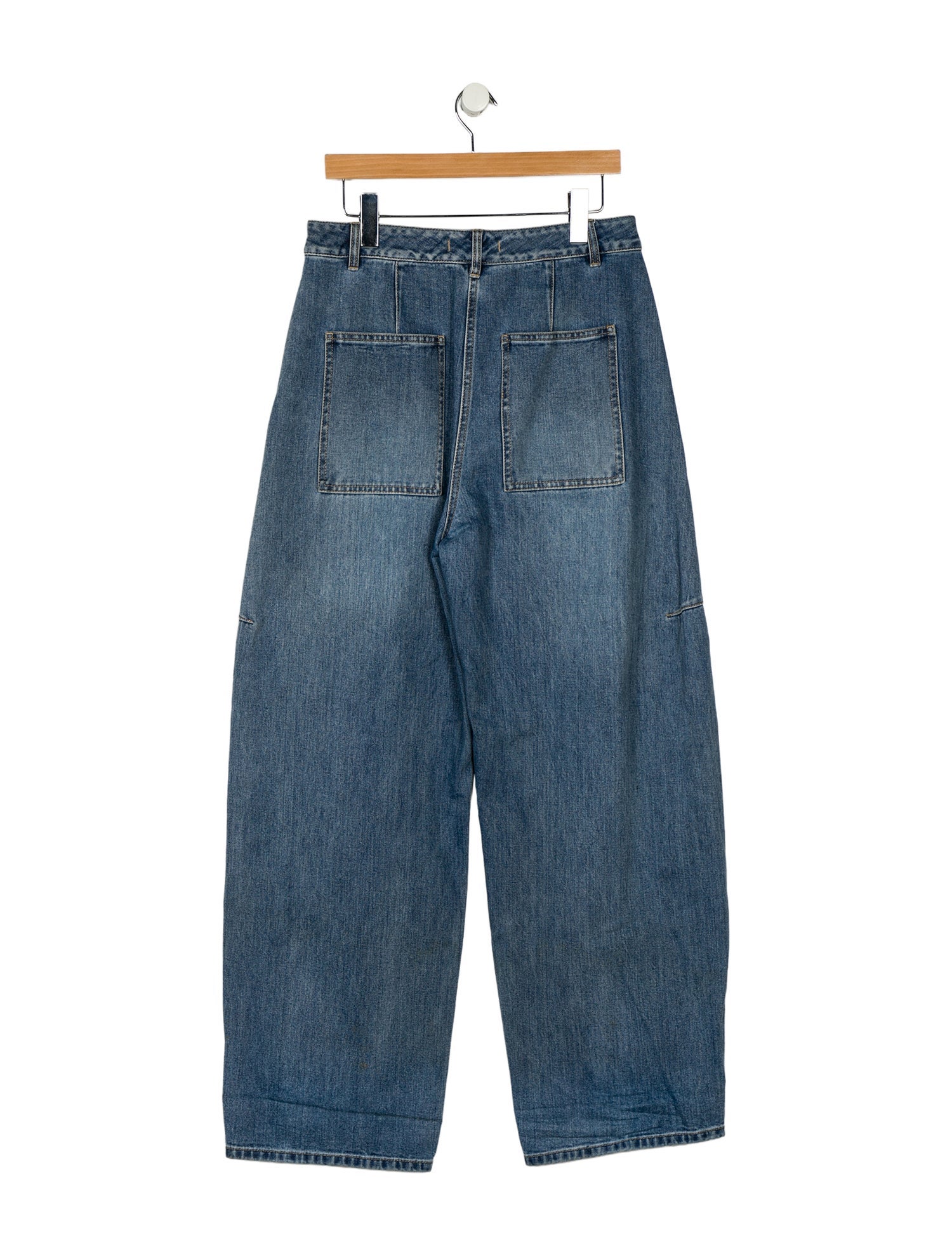 Tibi High-Rise Wide Leg Jeans