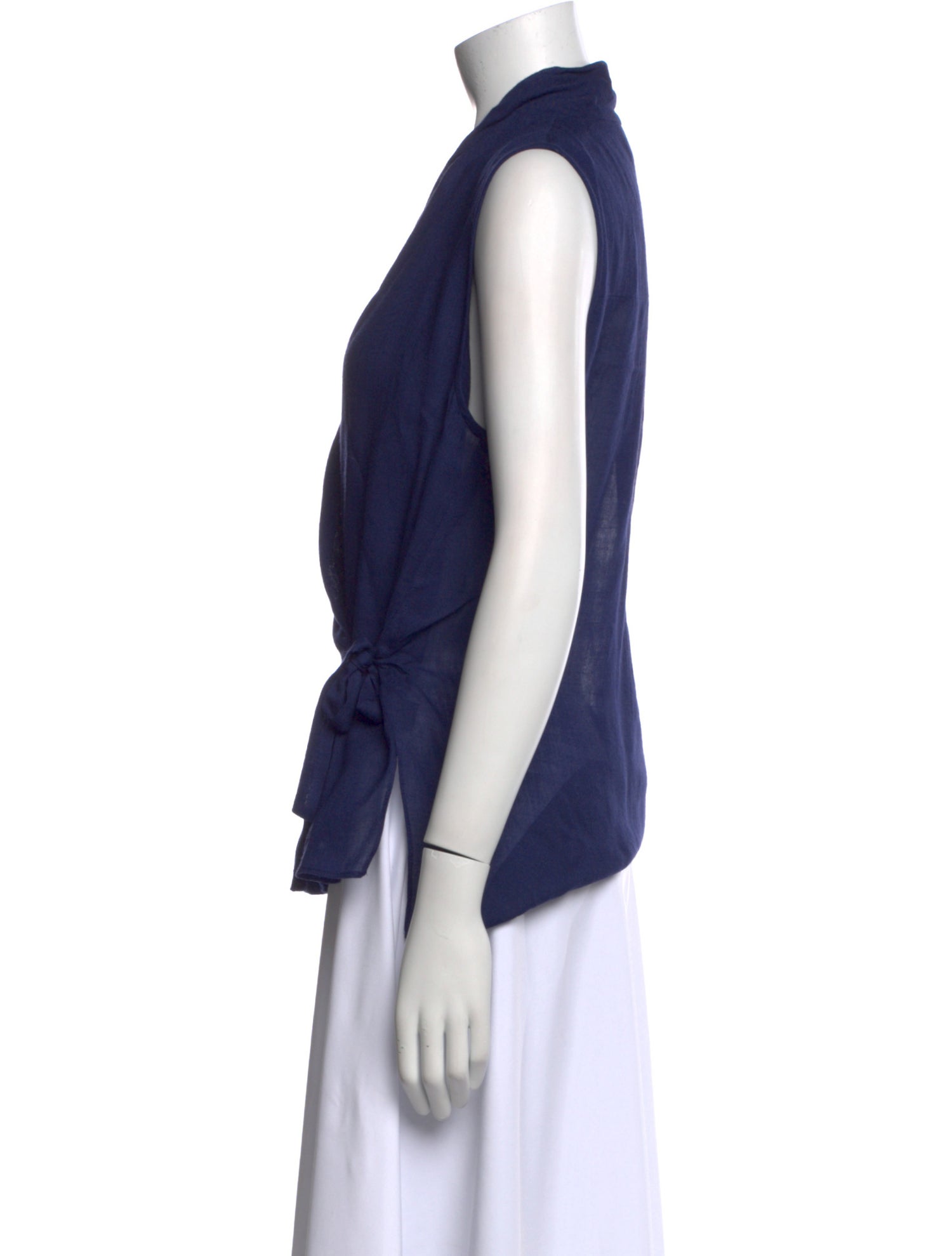 Tibi V-Neck Sleeveless Top