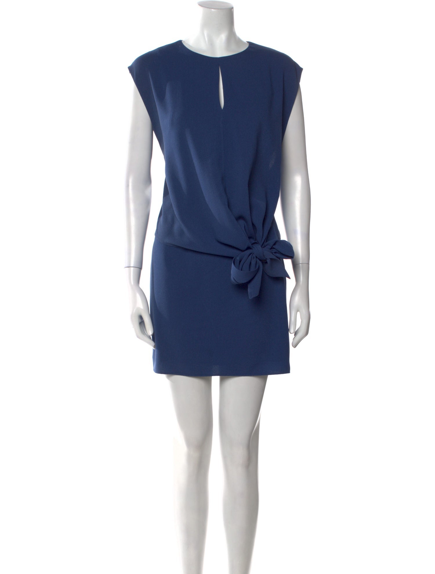 Tibi Crew Neck Mini Dress