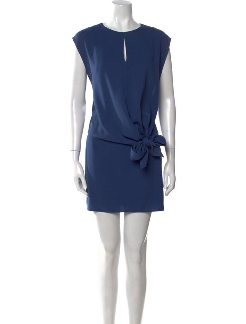 Tibi Crew Neck Mini Dress
