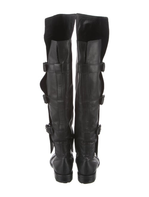 Tibi Leather Riding Boots