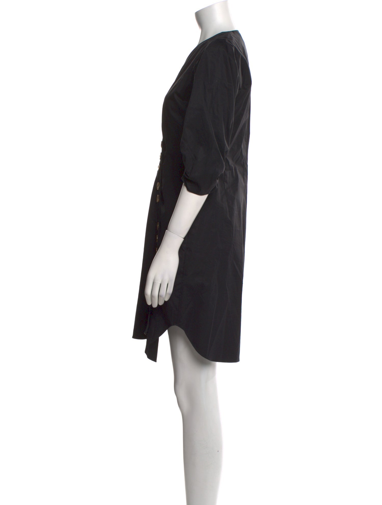 Tibi V-Neck Mini Dress