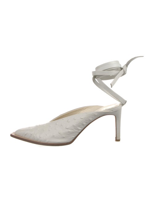 Tibi Leather Slingback Pumps