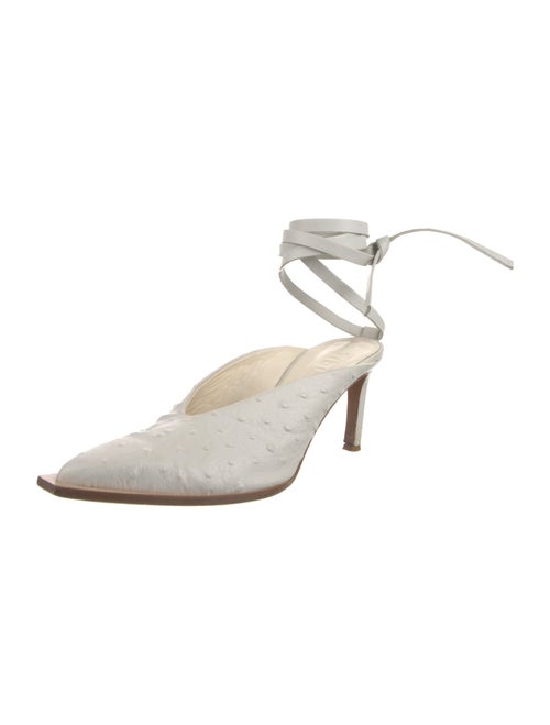 Tibi Leather Slingback Pumps