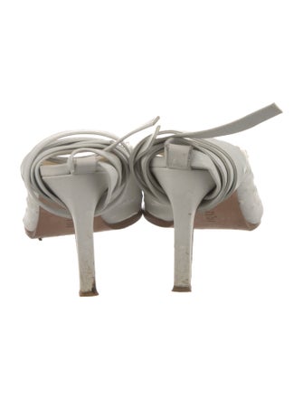 Tibi Leather Slingback Pumps