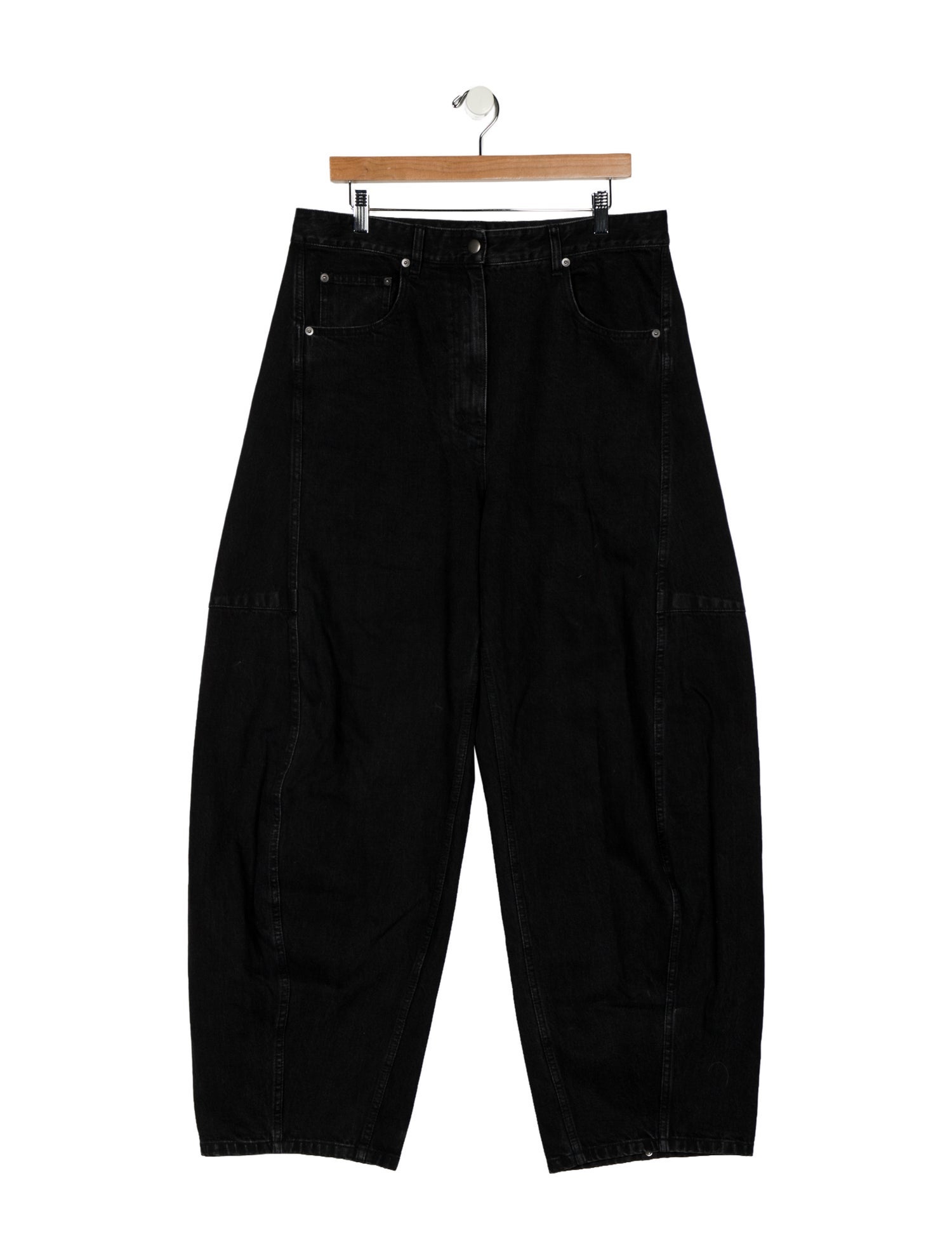 Tibi High-Rise Wide Leg Jeans