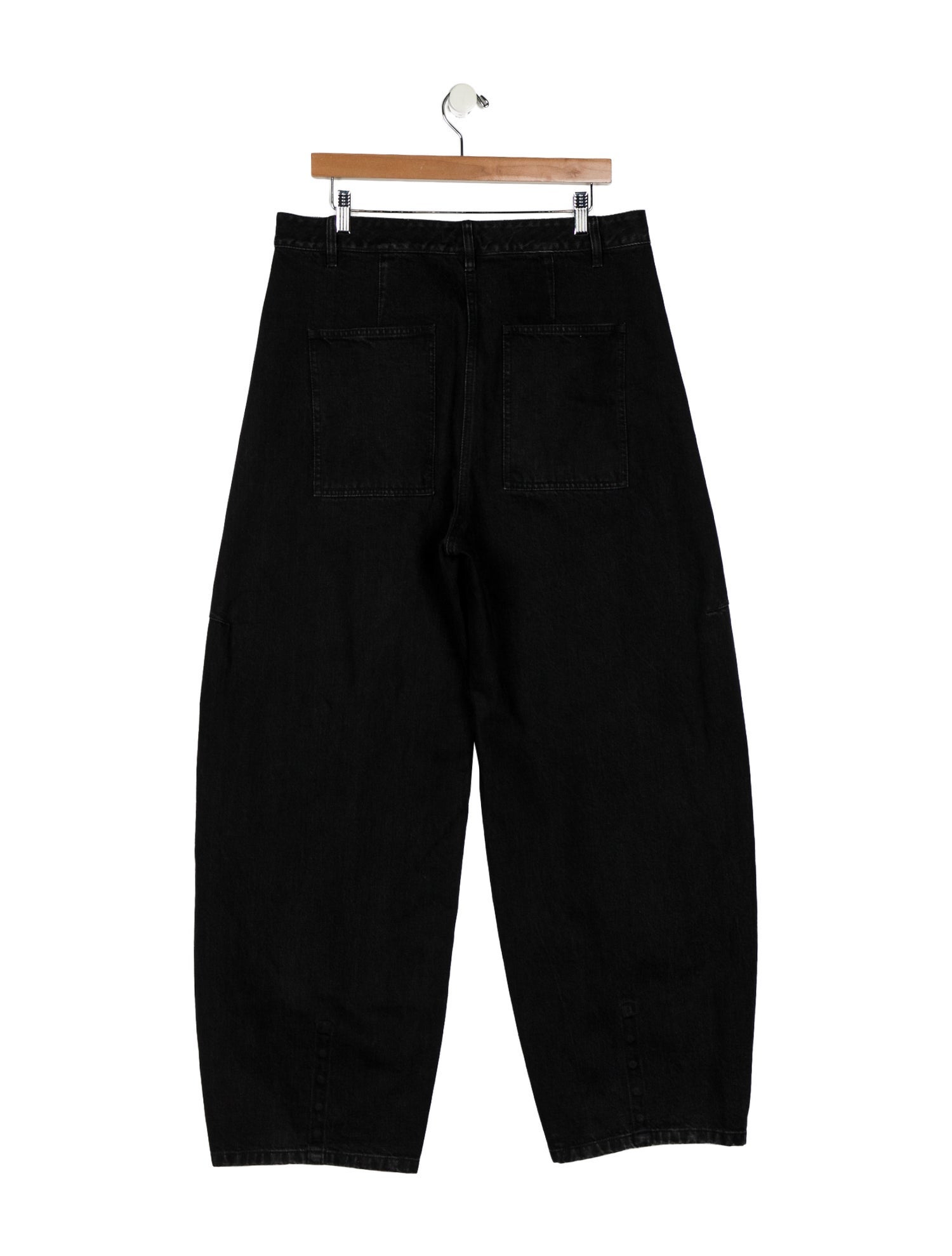 Tibi High-Rise Wide Leg Jeans