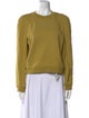 Tibi Crew Neck Long Sleeve Sweatshirt