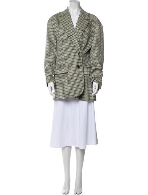 Tibi Houndstooth Print Evening Jacket