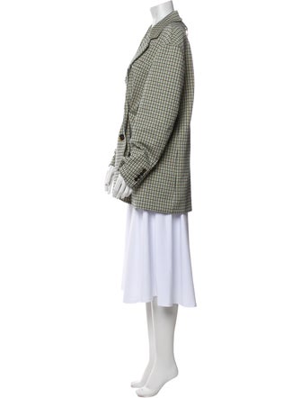 Tibi Houndstooth Print Evening Jacket