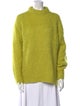 Tibi Mohair Turtleneck Sweater