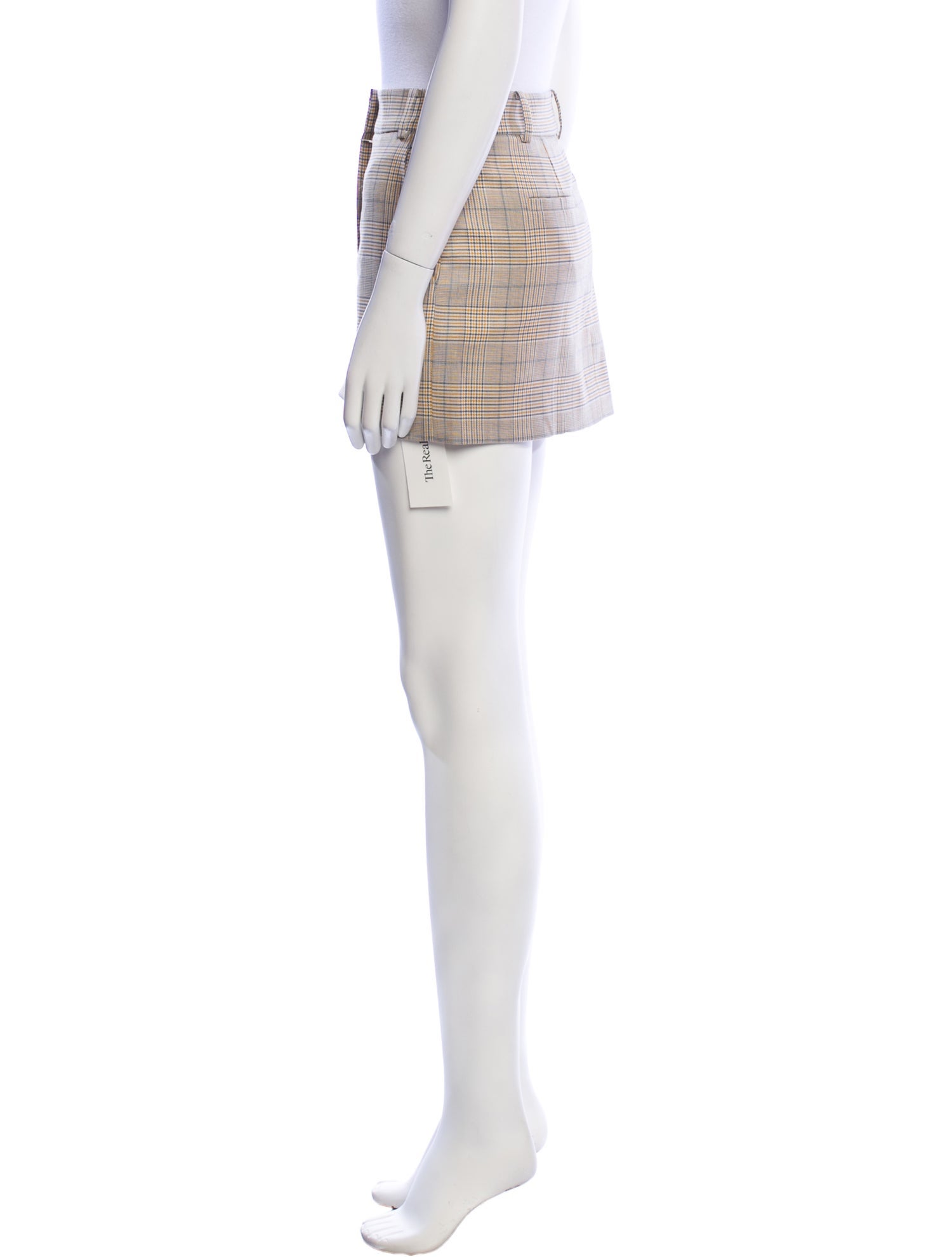 Tibi Wool Mini Skirt