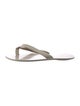 Tibi Leather Flip Flops