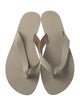 Tibi Leather Flip Flops