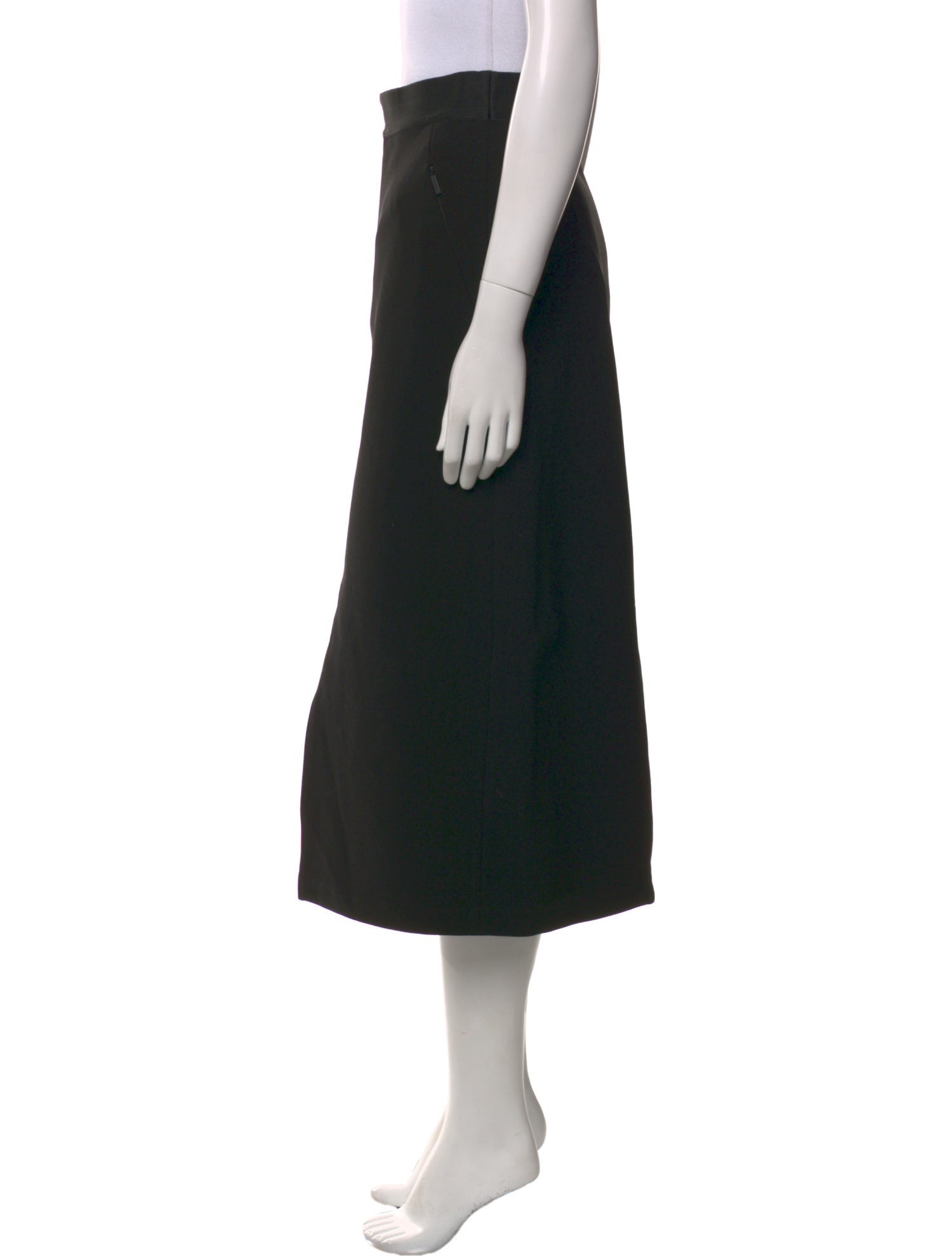 Tibi Ruffle Embellishment Midi Length Skirt