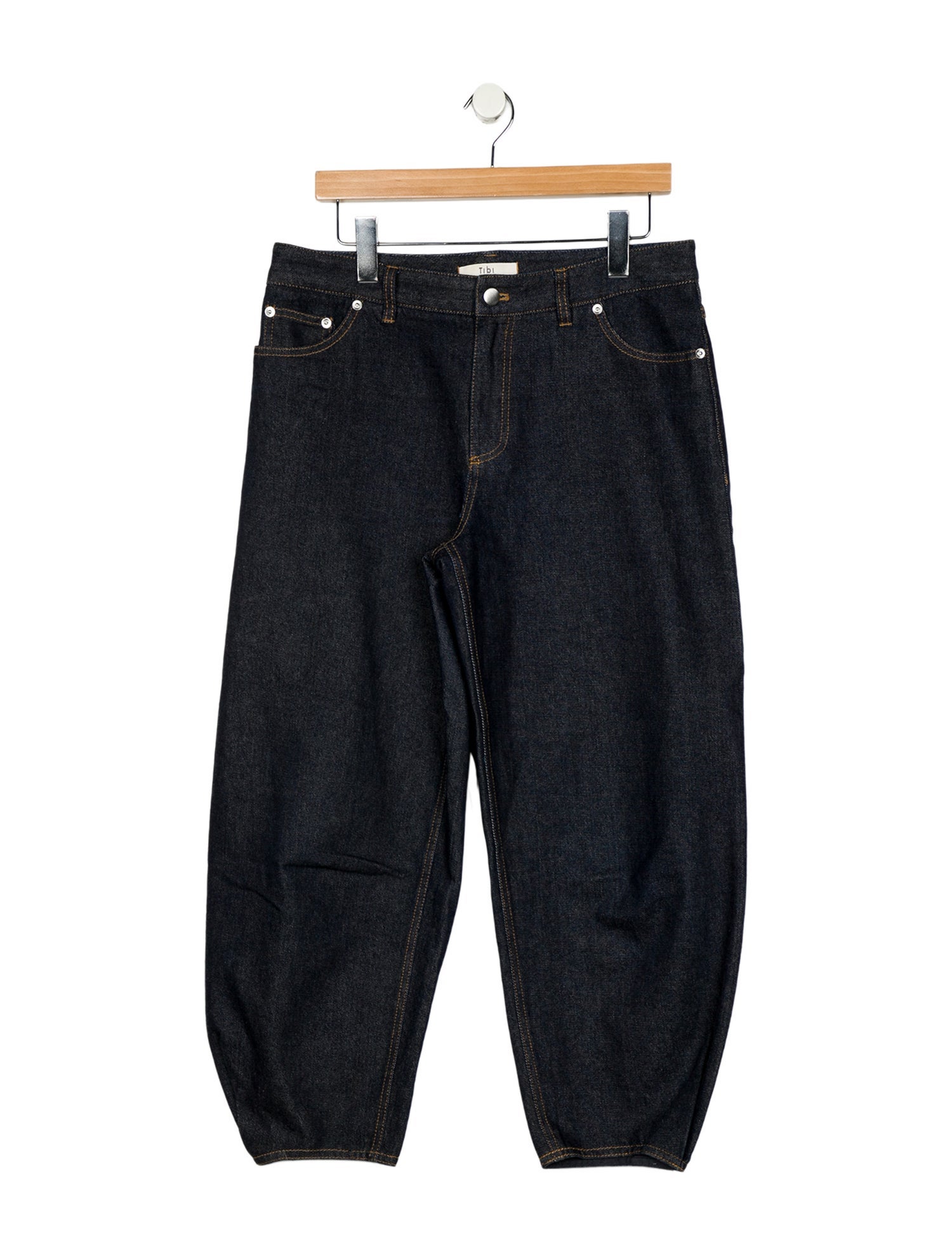 Tibi Mid-Rise Skinny Leg Jeans