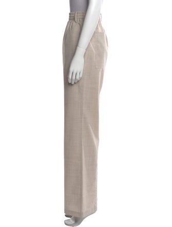 Tibi Virgin Wool Wide Leg Pants