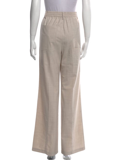 Tibi Virgin Wool Wide Leg Pants