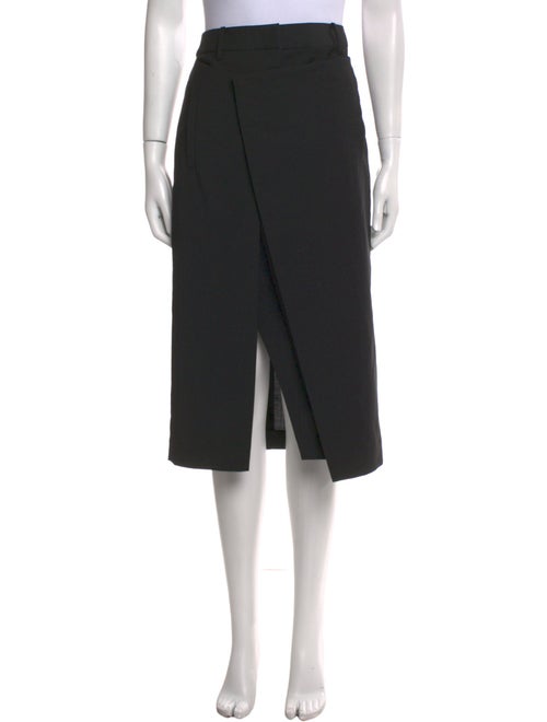 Tibi Cutout Accent Midi Length Skirt