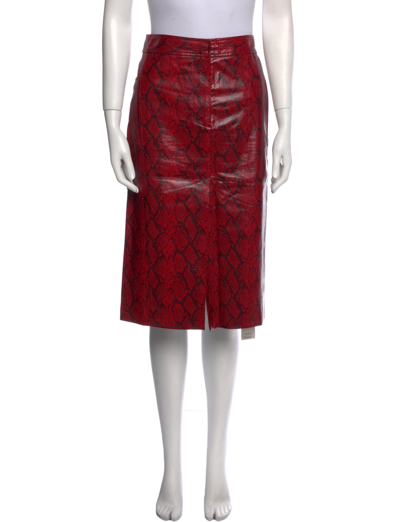 Tibi Animal Print Knee-Length Skirt