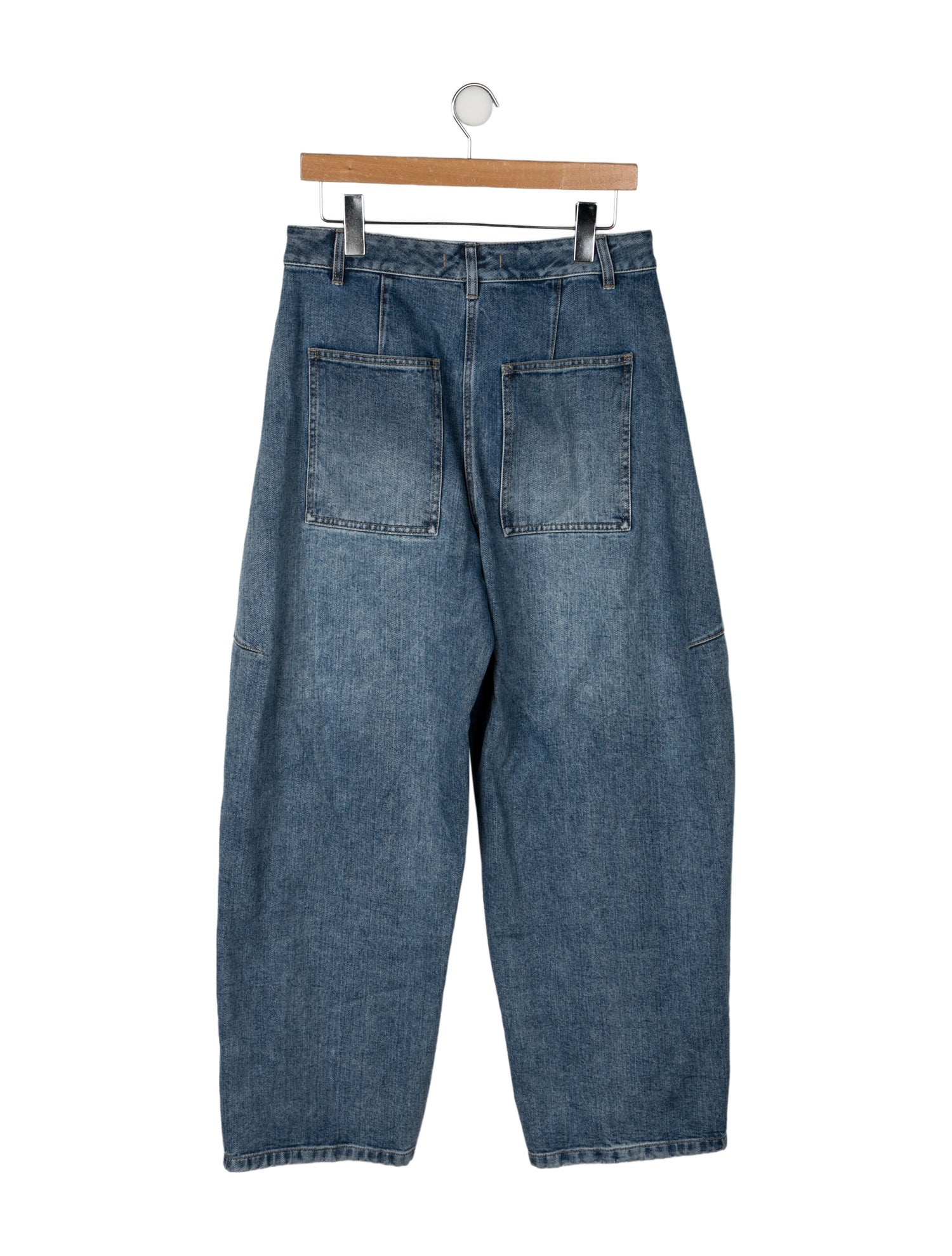 Tibi High-Rise Wide Leg Jeans