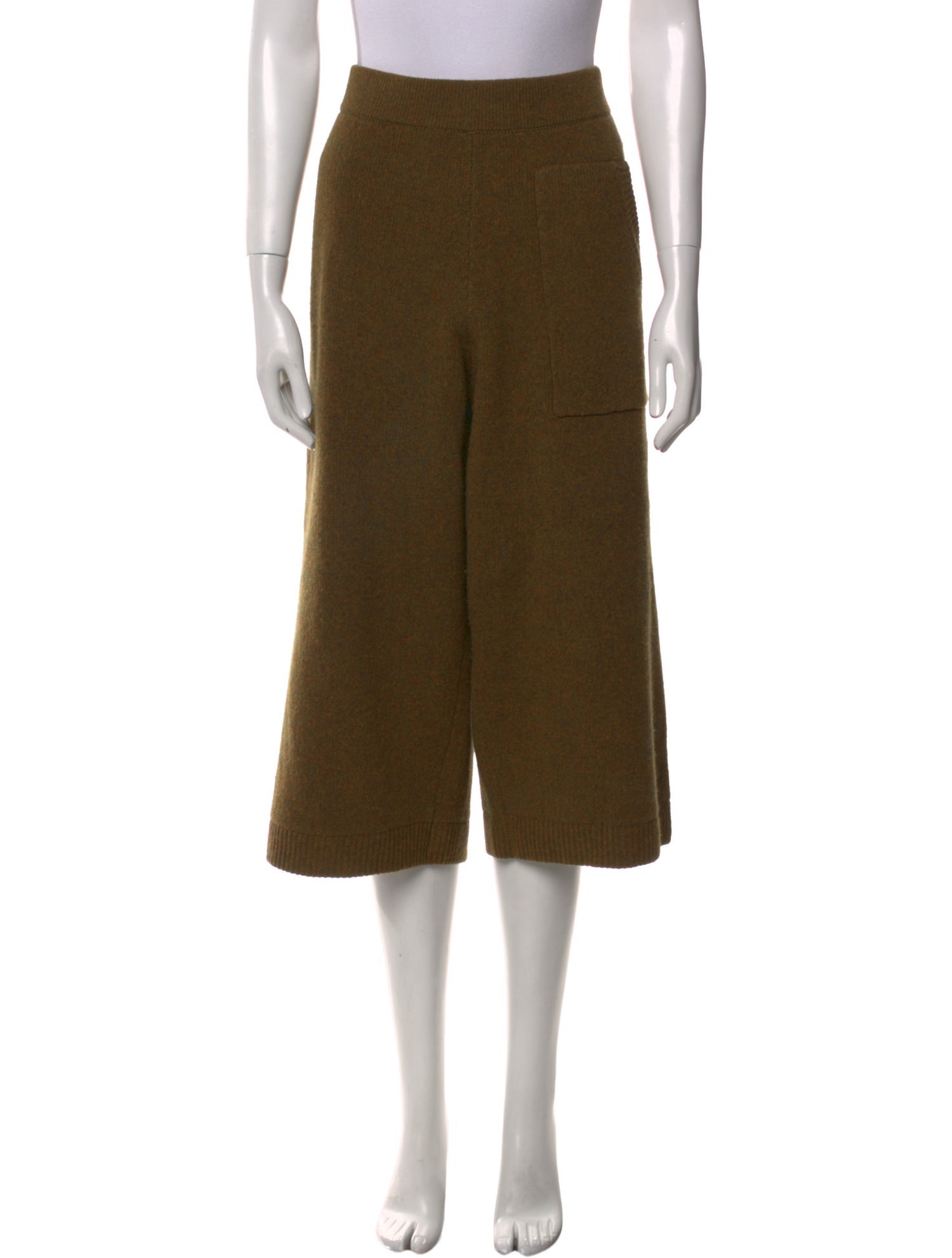 Tibi Lambswool Wide Leg Pants