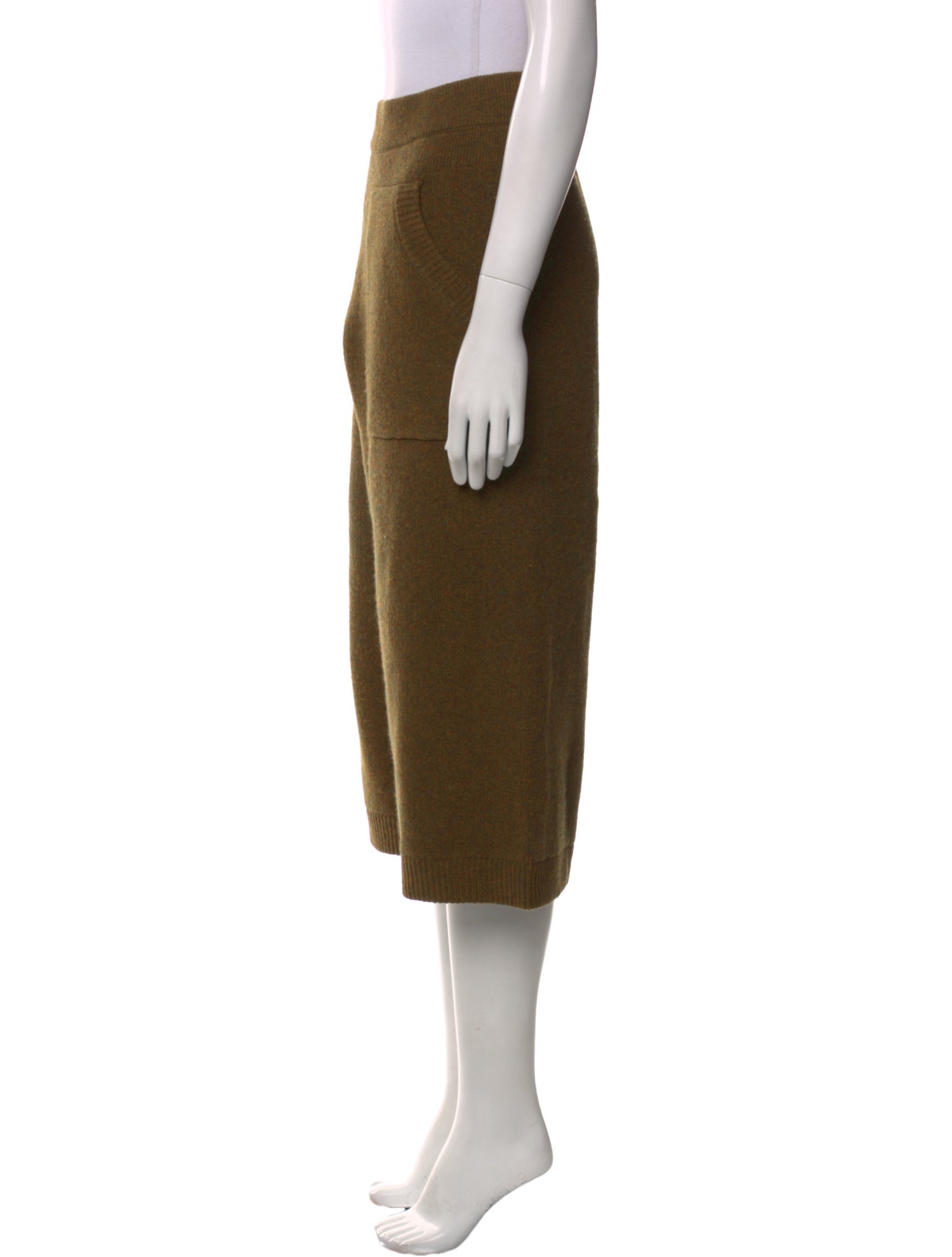 Tibi Lambswool Wide Leg Pants