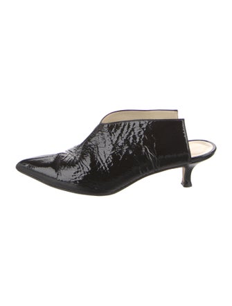 Tibi Patent Leather Mules