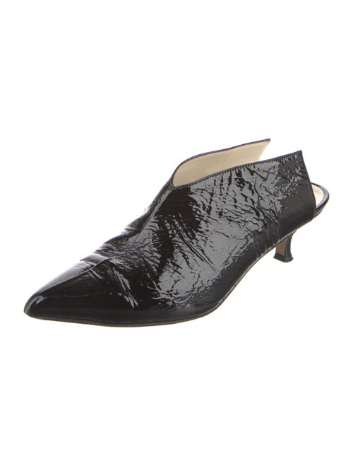 Tibi Patent Leather Mules