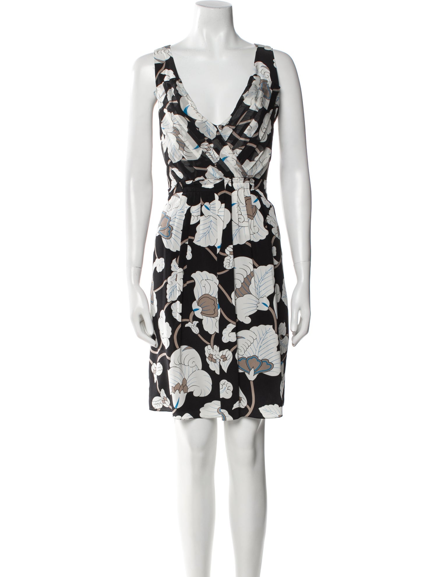 Tibi Silk Knee-Length Dress
