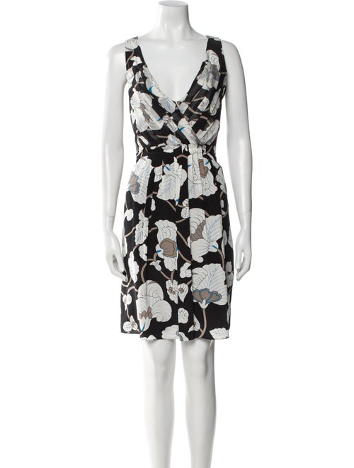 Tibi Silk Knee-Length Dress