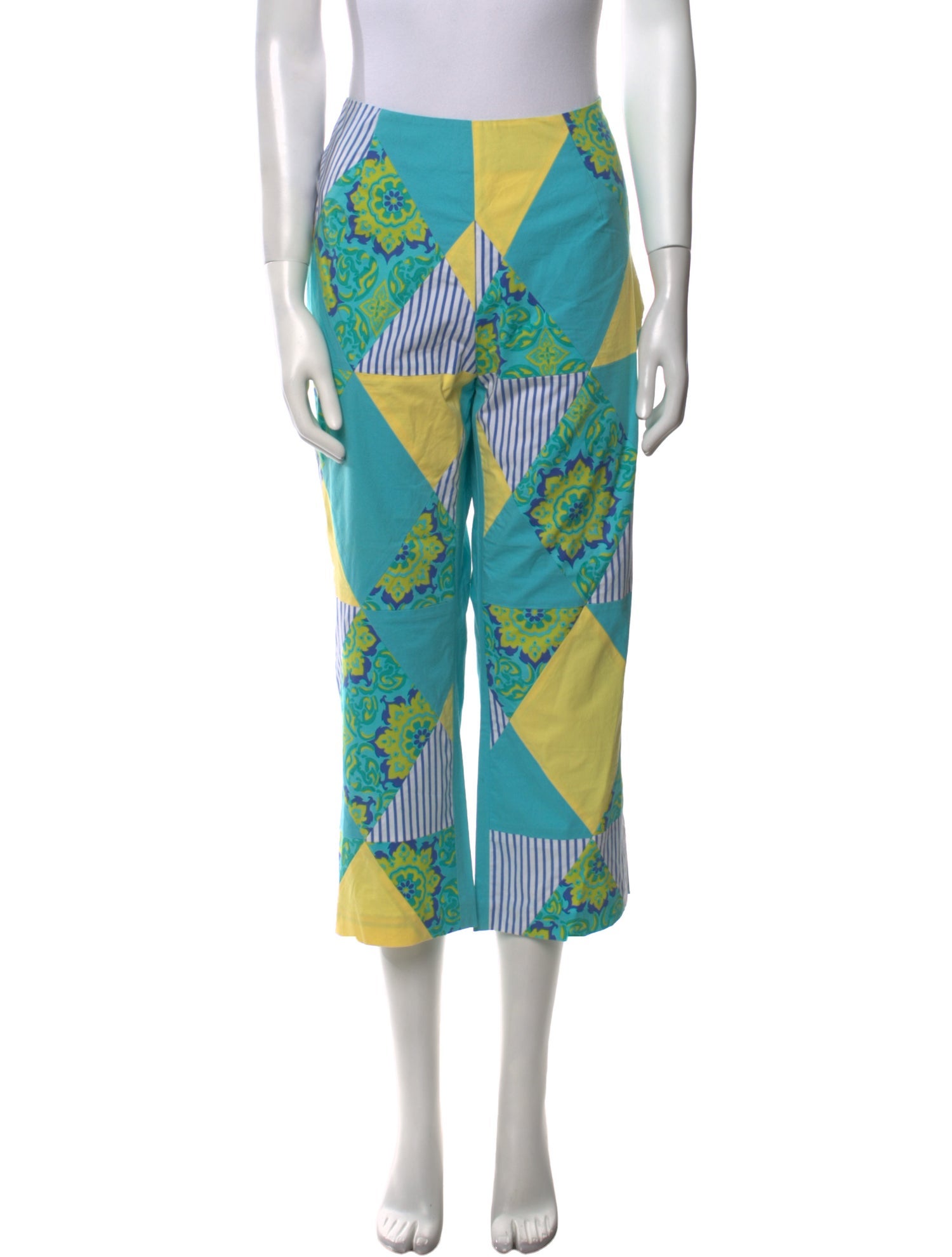 Tibi Printed Wide Leg Pants