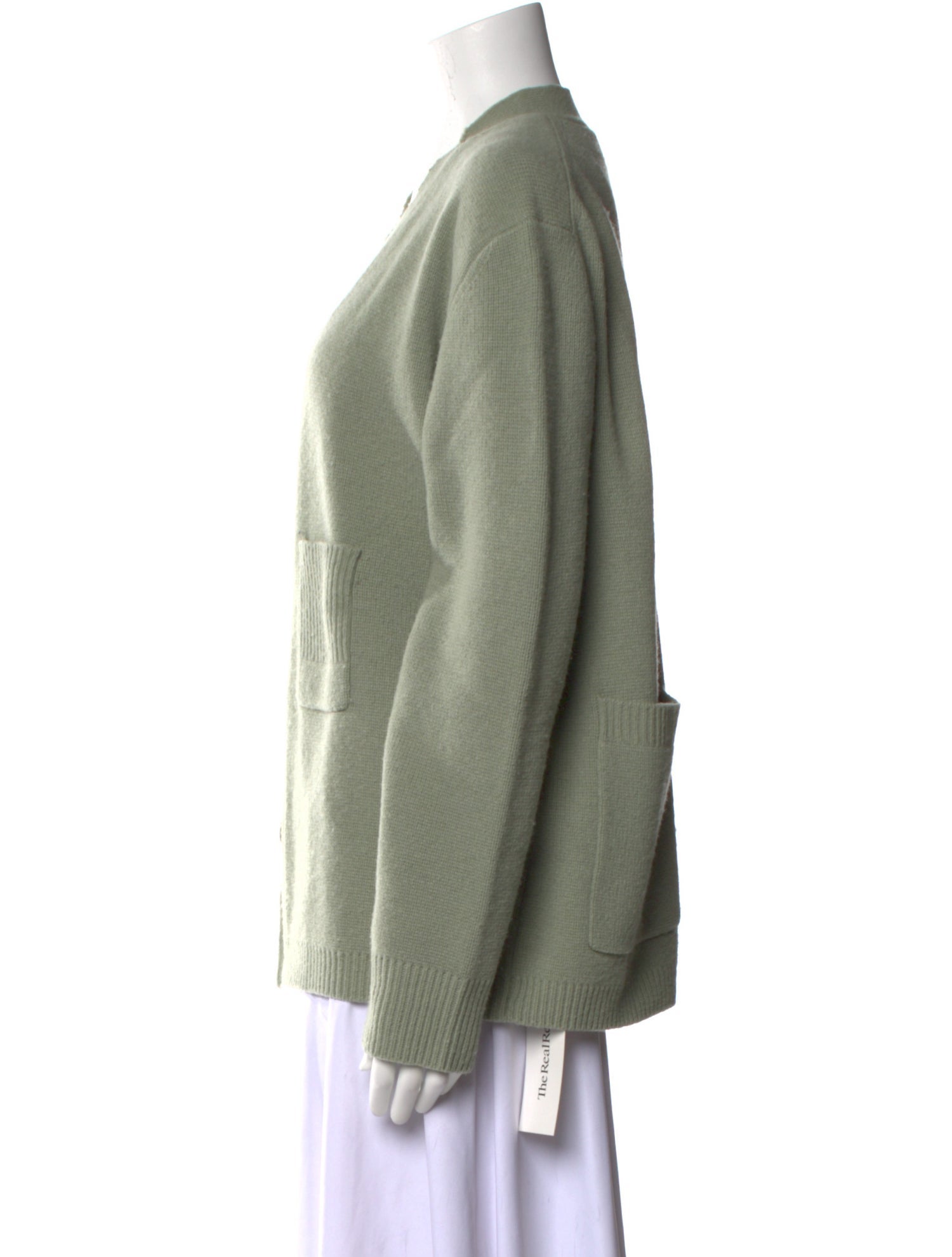 Tibi Lambswool V-Neck Sweater