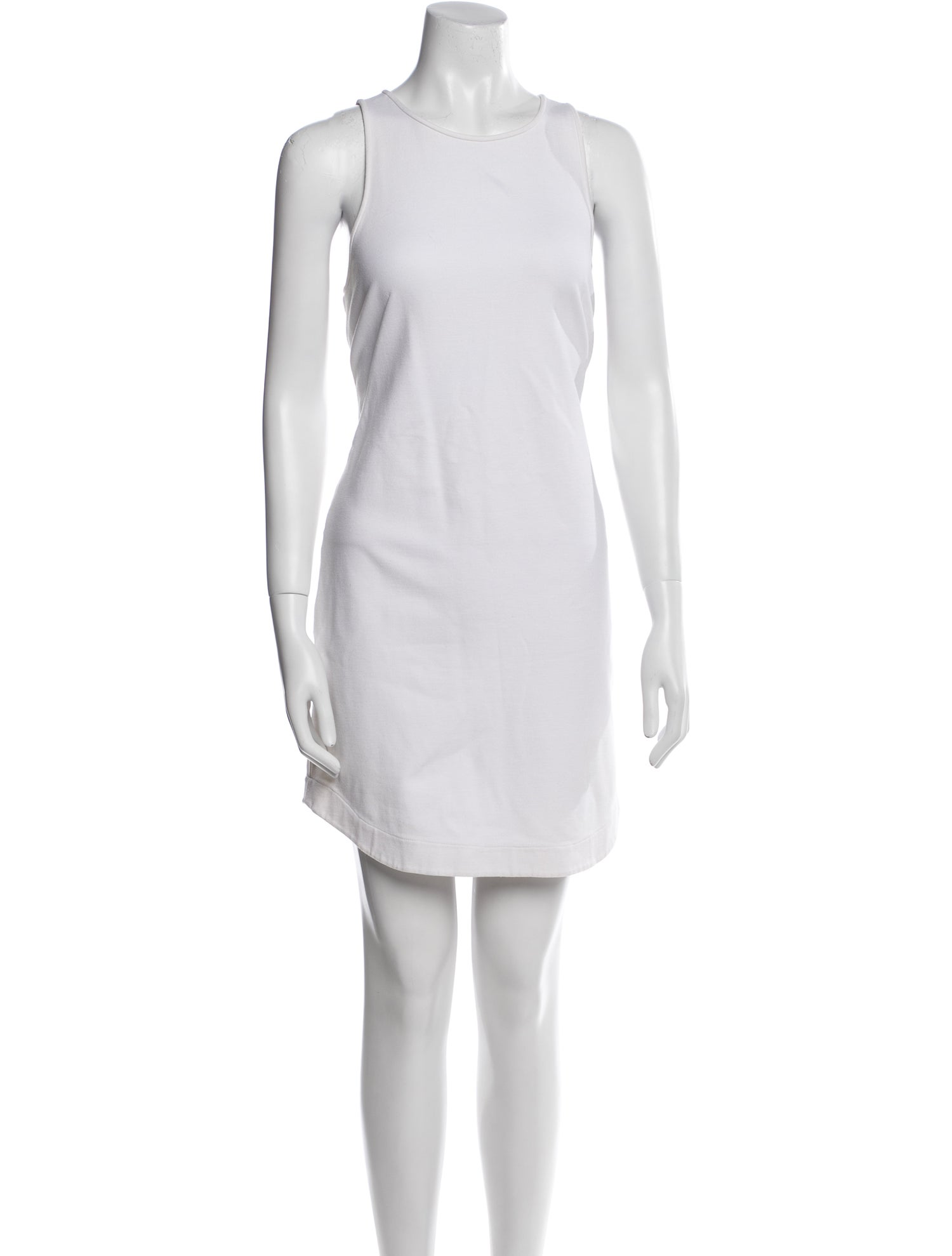 Tibi Crew Neck Mini Dress