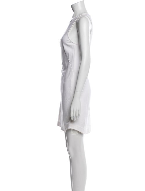 Tibi Crew Neck Mini Dress