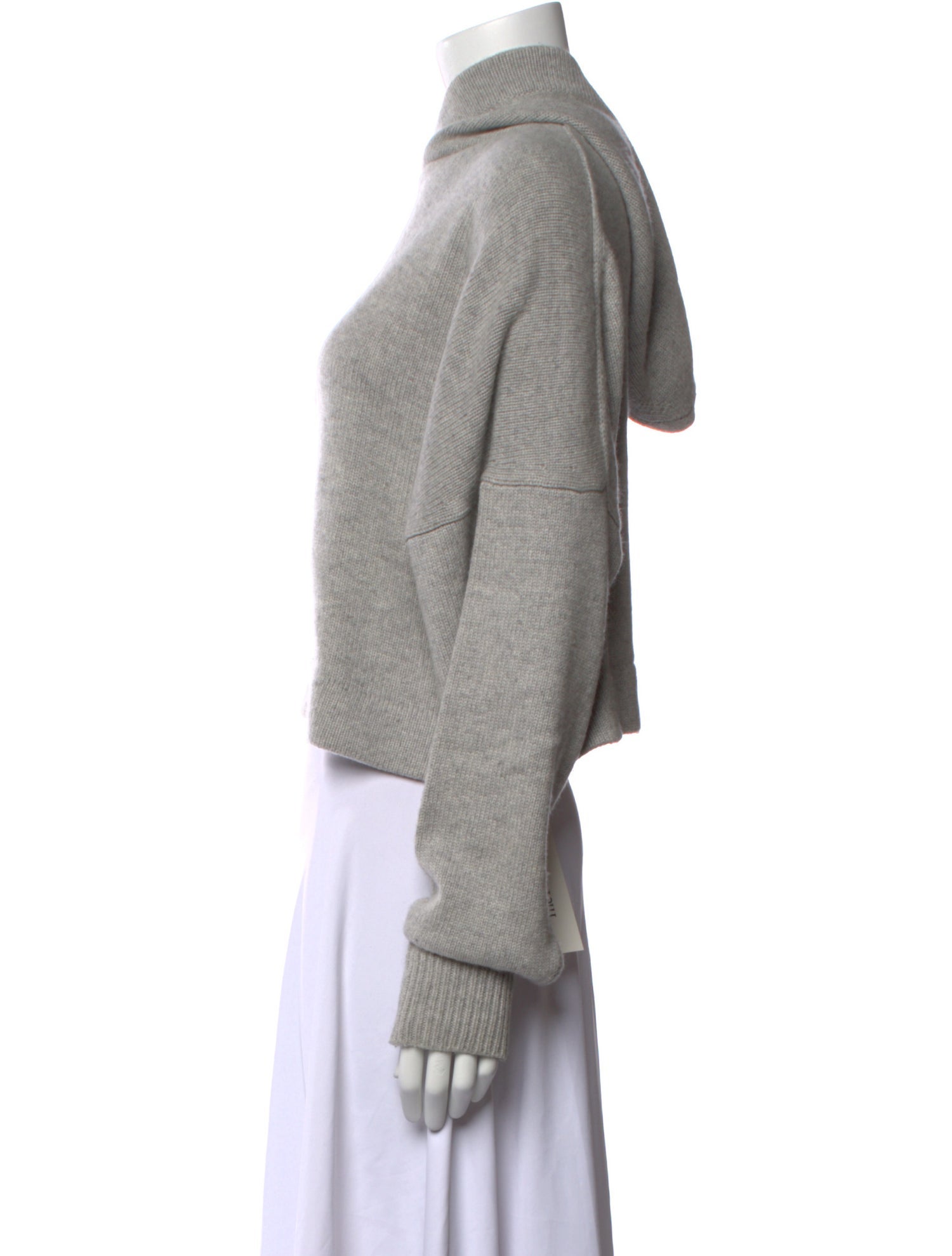 Tibi Cashmere Crew Neck Sweatshirt