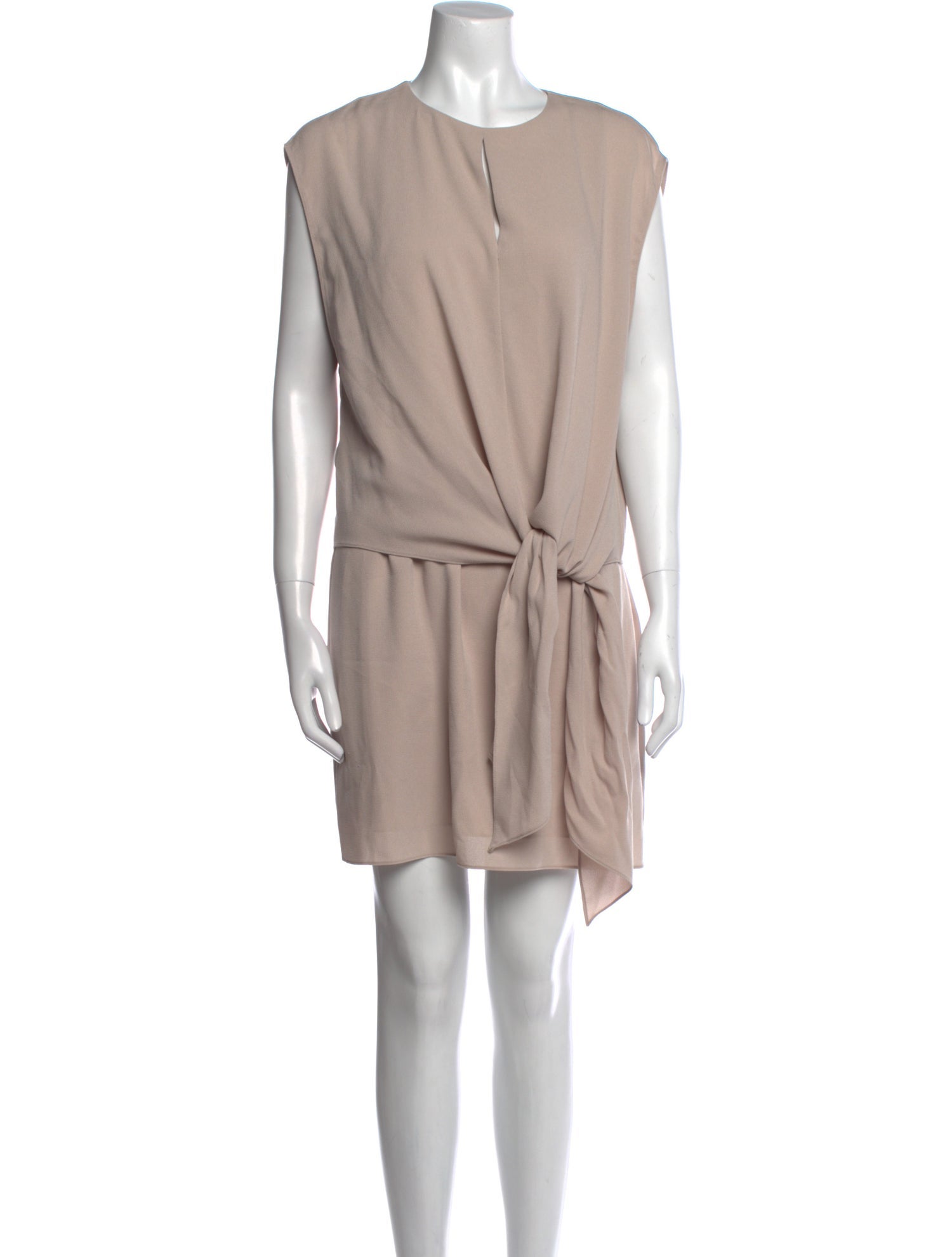 Tibi Crew Neck Mini Dress